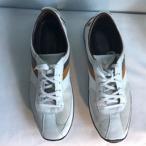 Cole Haan white leather athletic sneakers men’s shoes size 10